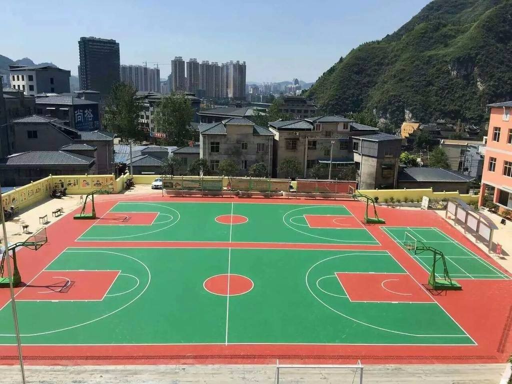 硅PU球場(chǎng)施工